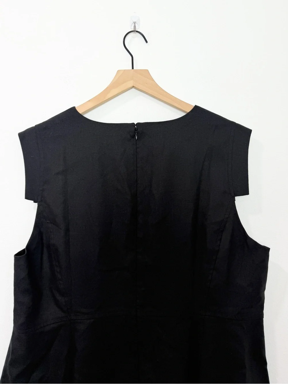 J.Crew Resume Dress Black Linen Blend NWT Size 20